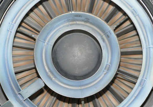 Flugzeugdetails und Maschinenteile