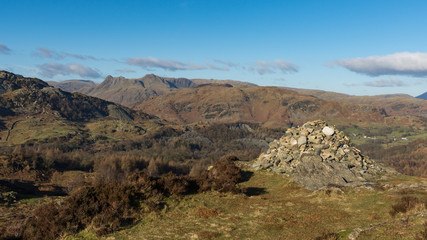 langdale from holme fell