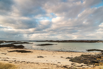 Beaches of Arisaig in Morar on the west coast of Scotland.