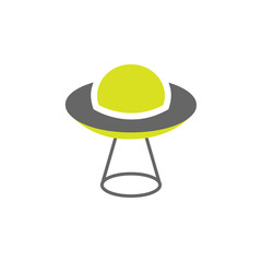 Abduction, spaceship icon. Element of Science experiment icon for mobile concept and web apps. Detailed Abduction, spaceship can be used for web and mobile