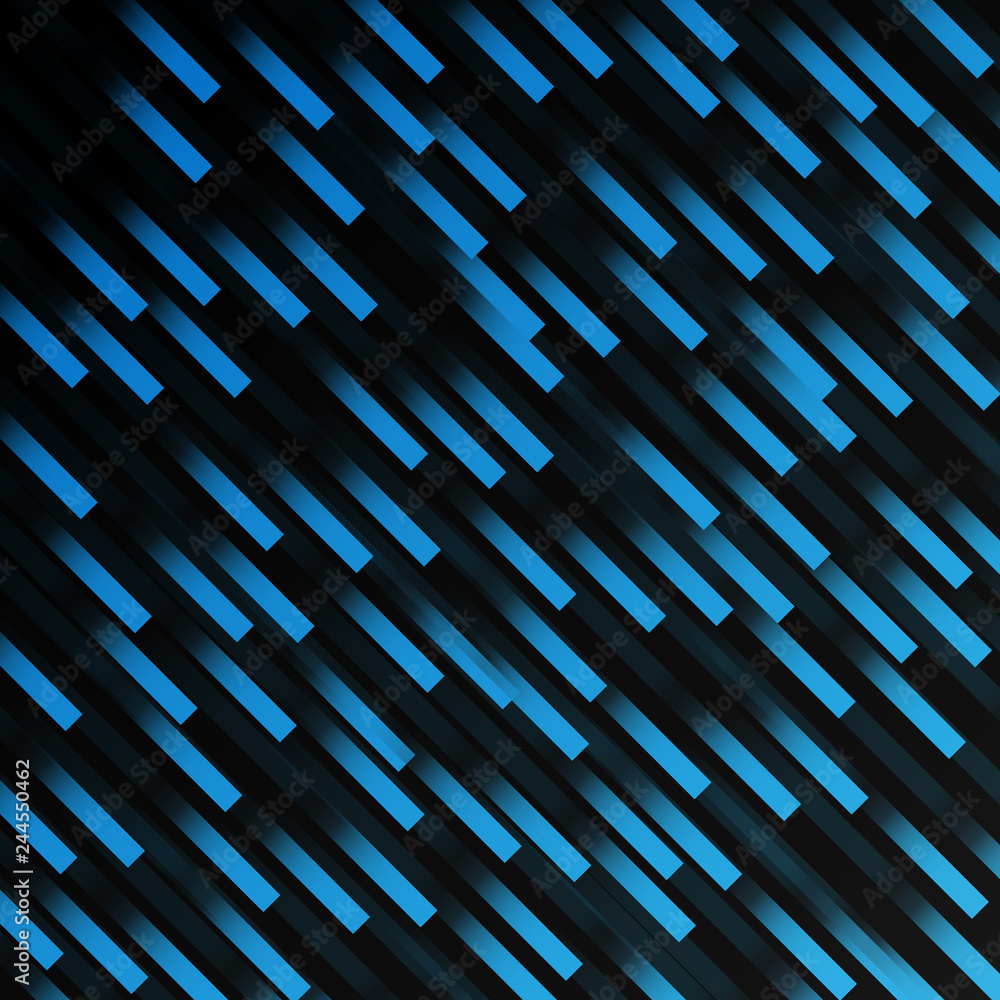 Poster abstract blue stripe line geometric pattern design, presenting for pattern art work graphic.