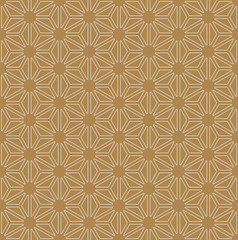 Seamless pattern based on Japanese ornament Kumiko