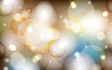 Bokeh abstract background vector