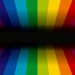 Vector rainbow colored Background illustration.