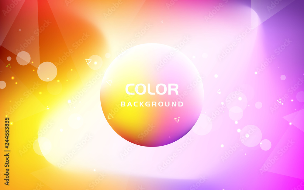 Poster abstract fluid gradient color background. trendy liquid shape composition. bright gradient color.