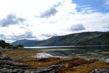 Fototapeta na wymiar Lake Scotland