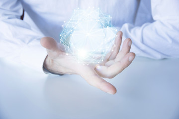 mano, internet, connessione, rete,  © xyz+