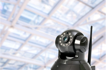 CCTV security camera in locations