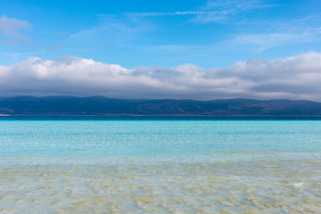 Lake Salda is in the southern province of Burdur’s Yeşilova district has been reputed as “Turkey’s Maldives” in recent years for its white beach and clear water.