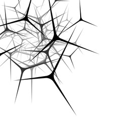 Obraz premium Random lines abstract background. Modern, minimal. 