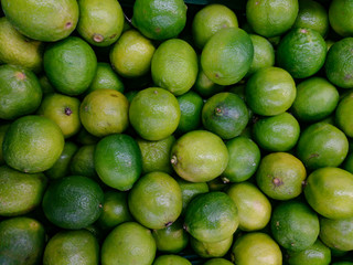 lime in a supermarket on the counter