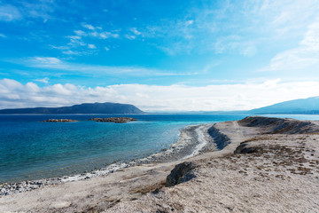 Lake Salda is in the southern province of Burdur’s Yeşilova district has been reputed as “Turkey’s Maldives” in recent years for its white beach and clear water.