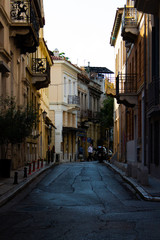 Fototapeta na wymiar Calle griega