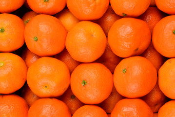 Mandarin orange background.