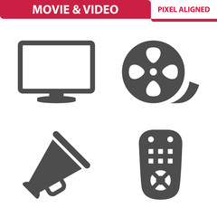 Movie & Video Icons