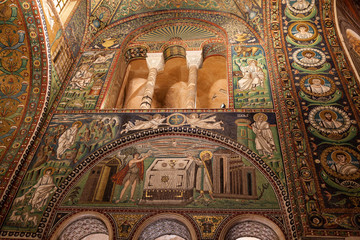 Fototapeta na wymiar Basilica of San Vitale in Ravenna