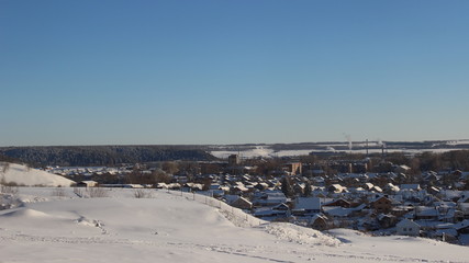 beach in winter