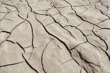 cracked earth surface