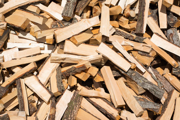 Pile of firewood