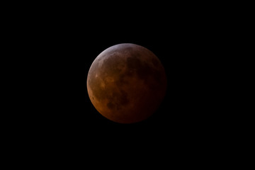 Super Blood Wolf Moon Lunar Eclipse - January, 2019