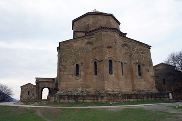 Fototapeta na wymiar Mtskheta, Georgia. Georgian Orthodox Jvari Monastery.