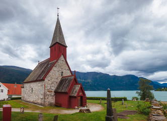 Dale Church Luster Sogn og Fjordane Norway Scandinavia