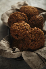oatmeal cookies with cherry