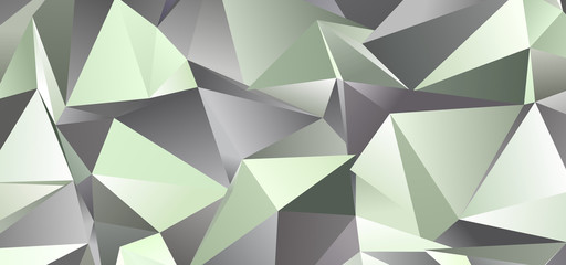 Abstract Low-Poly triangular modern background