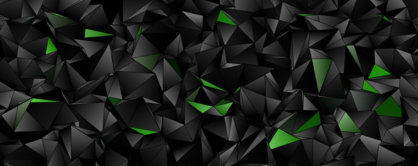 Triangular 3d, modern background