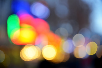 Fototapeta premium abstract lights bokeh background
