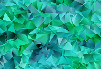 Abstract Low-Poly triangular modern background