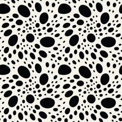 Fototapeta premium abstract seamless geometric vector circle pattern