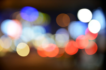 abstract lights bokeh background