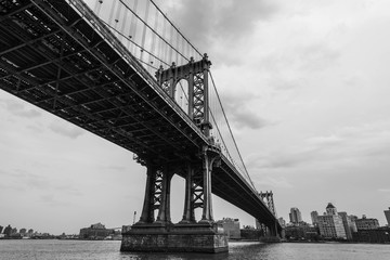Fototapeta na wymiar Manhattan Bridge NYC
