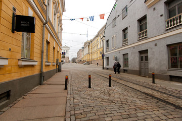 From a little street in Helsinki, Finland