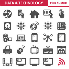 Data & Technology Icons