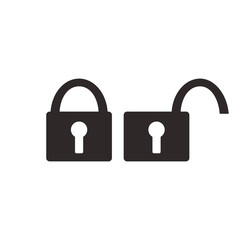 Lock Icon. Vector illustration