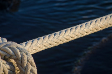 Fototapeta premium Rope in The Sea