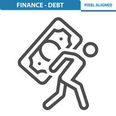Finance - Debt Icon