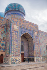 mausoleum. Turkestan. mosque