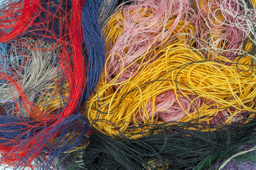 colored threads for sewing