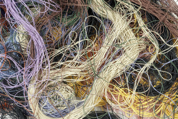 colored threads for sewing