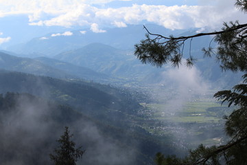 Obraz na płótnie Canvas Landscape bhaderwah mountain