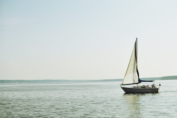 Obraz premium sailboat on the sea