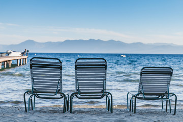 Beach Lounging