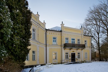 Building of Peat Spa - Frantiskovy Lazne (Franzensbad) - Czech Republic