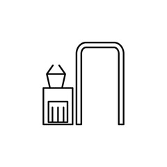 travel, starfish outline icon. Element of travel illustration. Signs and symbols icon can be used for web, logo, mobile app, UI, UX