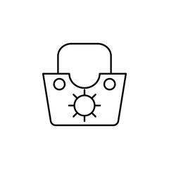 travel, room, food, service outline icon. Element of travel illustration. Signs and symbols icon can be used for web, logo, mobile app, UI, UX