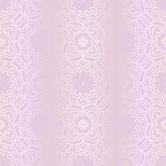 Obraz premium Pastel color Seamless Pattern With Floral Ornament. For Design, Wallpaper, Textile Industry. Vector