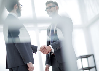 handshake is serious business partners